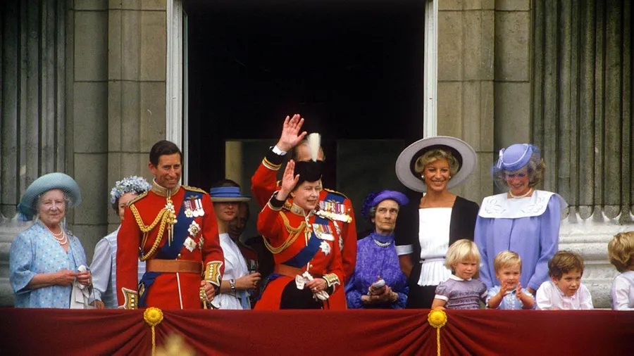 Trooping of the Colour, London, Britain - 1984