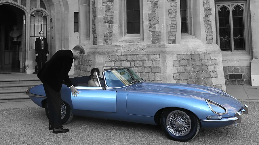 Meghan-Markle-Principe-Harry-Jaguar-Electrico