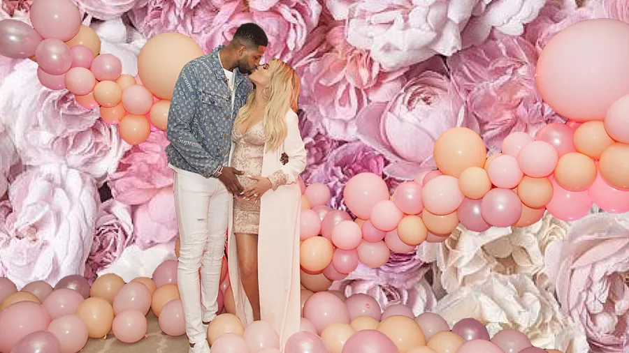Khloe-Kardashian-Decoracion-Rosa