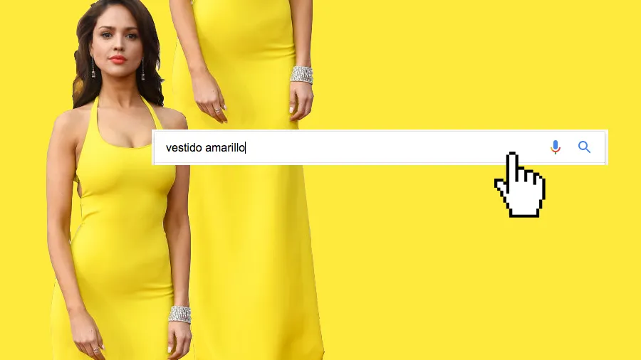 Vestido-Amarillo-Google-Eiza
