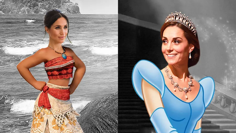 Meghan-Markle-Moana-Cenicienta-KAte-middleton