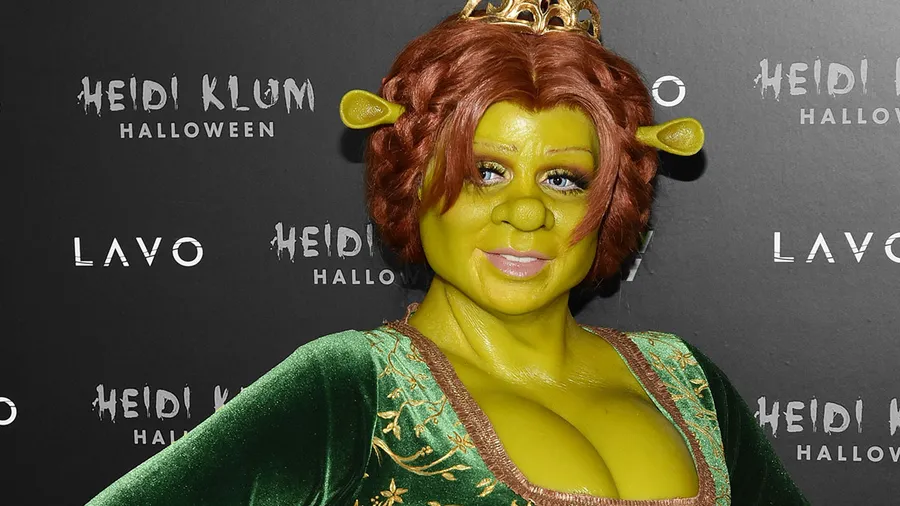 Heidi-klum-halloween-fiona-shrek