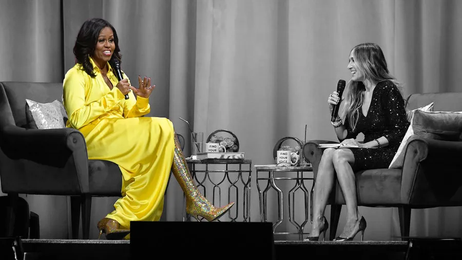 Michelle Obama Discusses Her New Book "Becoming" With Sarah Jessica Parker