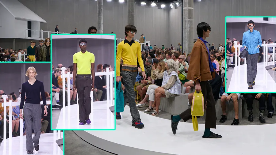 prada uomo primavera verano 2025