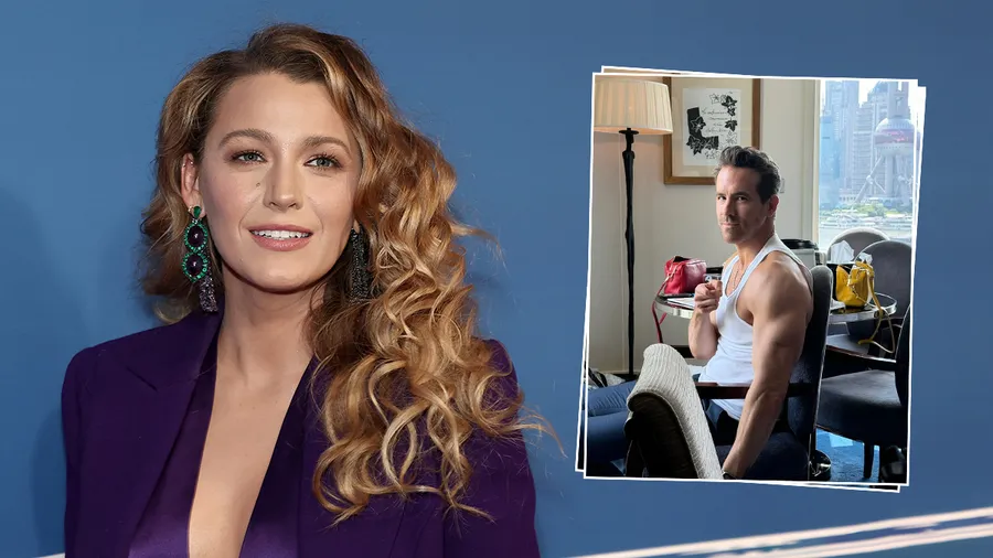 Blake Lively está sedienta por los músculos de Ryan Reynolds