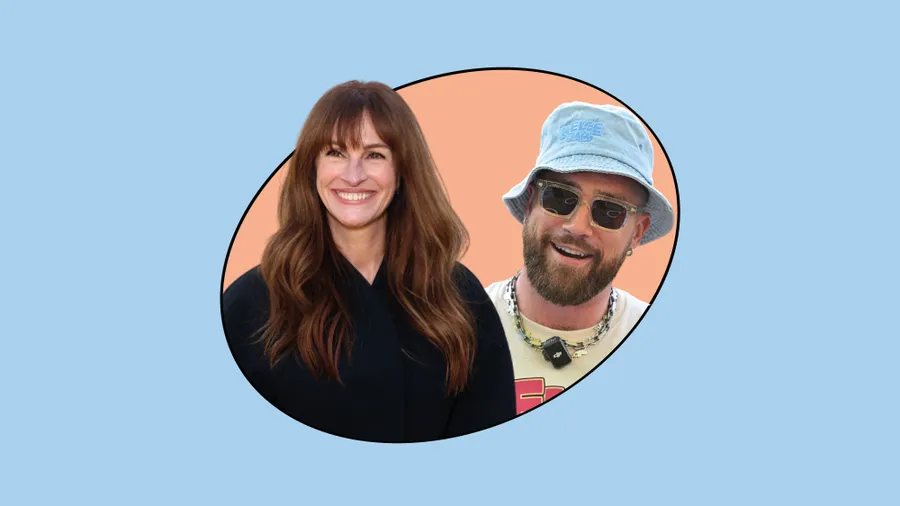 El drama de Julia Roberts con Travis Kelce: ¿lo estaba tocando mucho o no?