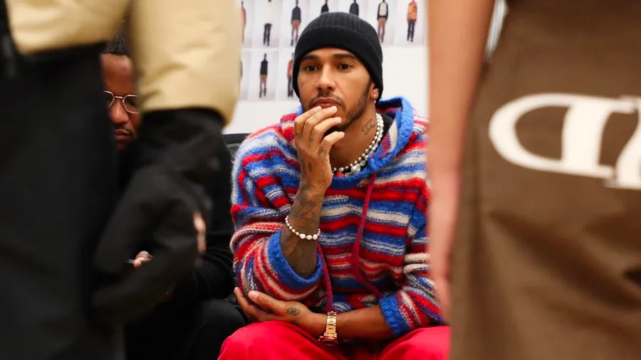 lewis hamilton dior