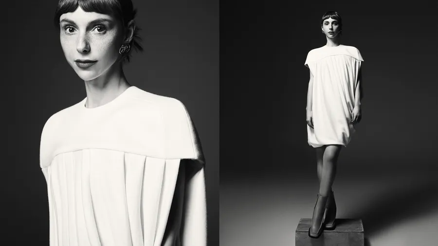Natalia Téllez ELLE México. Look, LOUIS VUITTON.