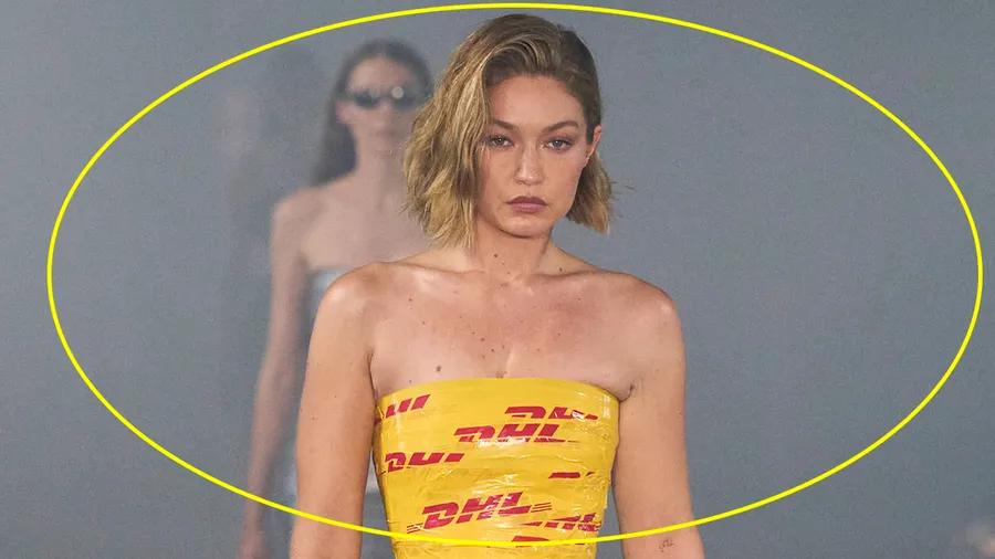 Gigi Hadid DHL