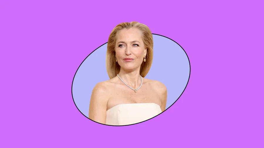 Gillian Anderson Golden Globes