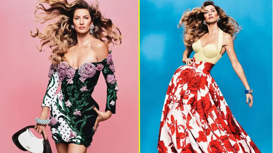 Gisele Bündchen luce espectacular como la cara de Balmain Primavera 2024