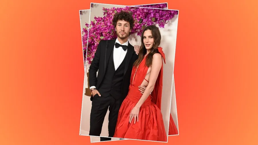 Juan Pablo Zurita y Macarena Achaga en los Premios Oscar 2024