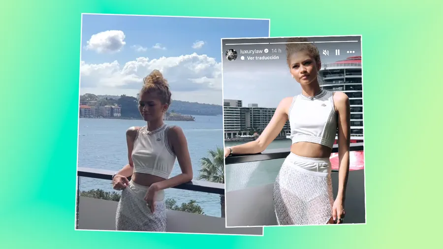 Era solo cuestión de tiempo para que Zendaya usara Lacoste, ¿por qué?