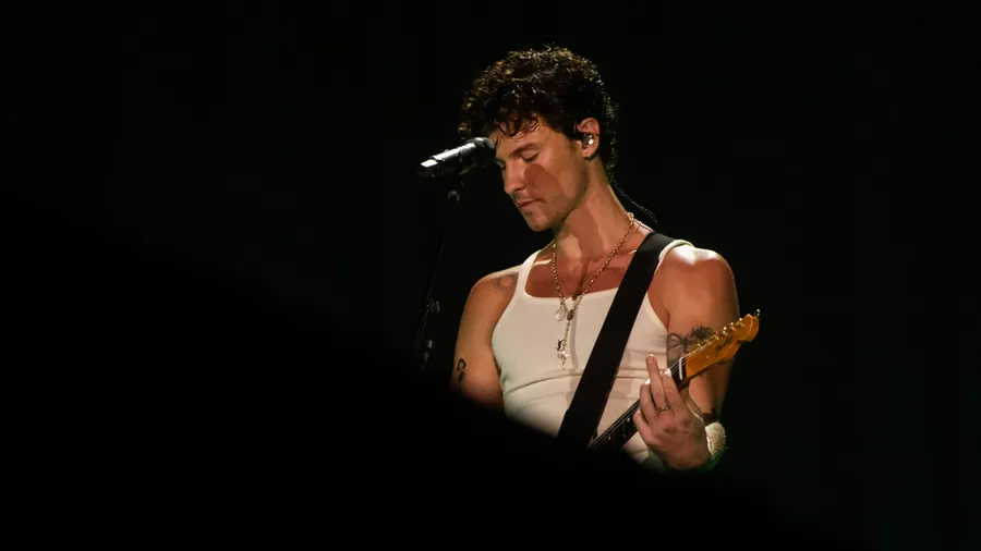 Shawn Mendes in concert at Rock In Rio Festival, Rio de Janeiro, Brazil - 23 Sep 2024