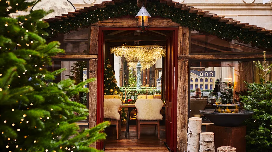 park hyatt paris chalet park navidad
