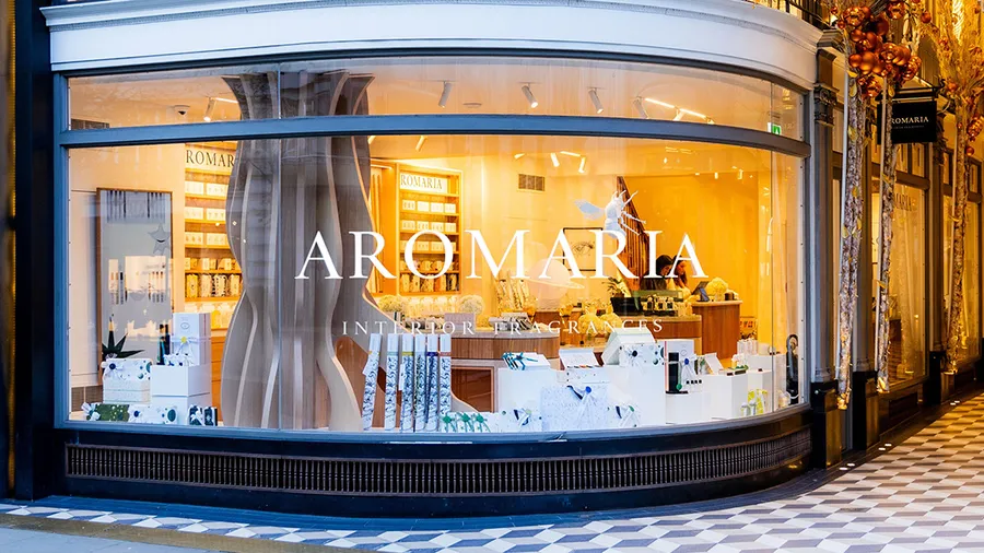 Aromaria inaugura su primera flagship store en el corazón de Londres
