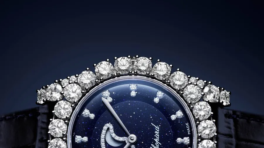 chopard heure diamant moonphase