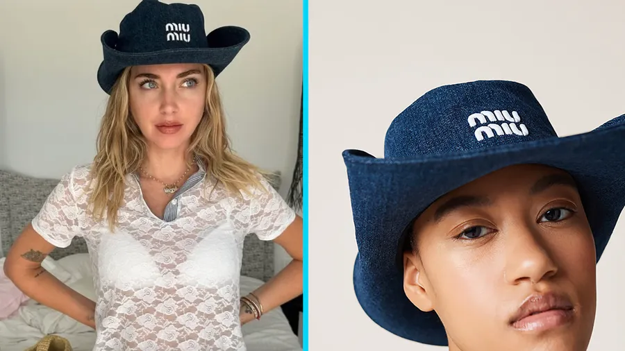 Sombrero vaquero Miu Miu