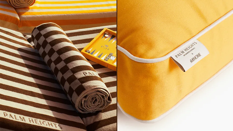 H&M Home x Palm Heights: la sensación de un resort de lujo pero en tu casa