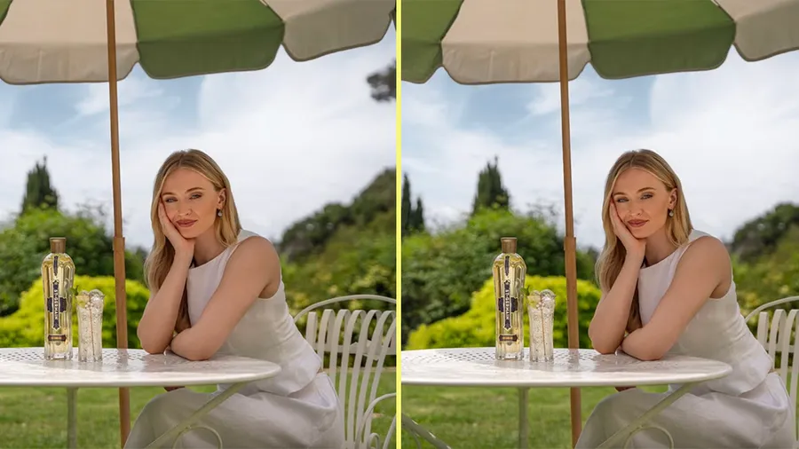 Sophie Turner en campaña para St. Germain