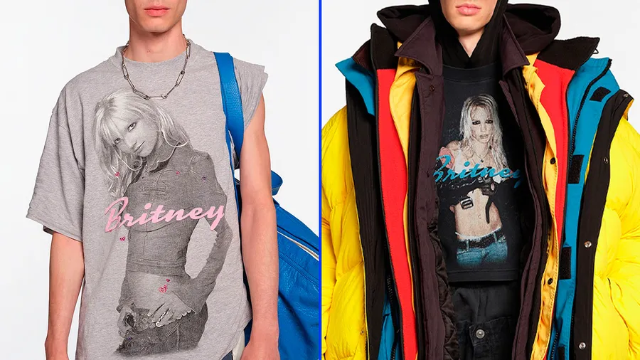 Britney Spears colabora con Balenciaga en la última colección de Demna