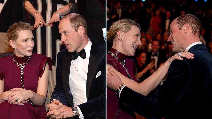 El príncipe William y Cate Blanchett se unen por una buena causa.