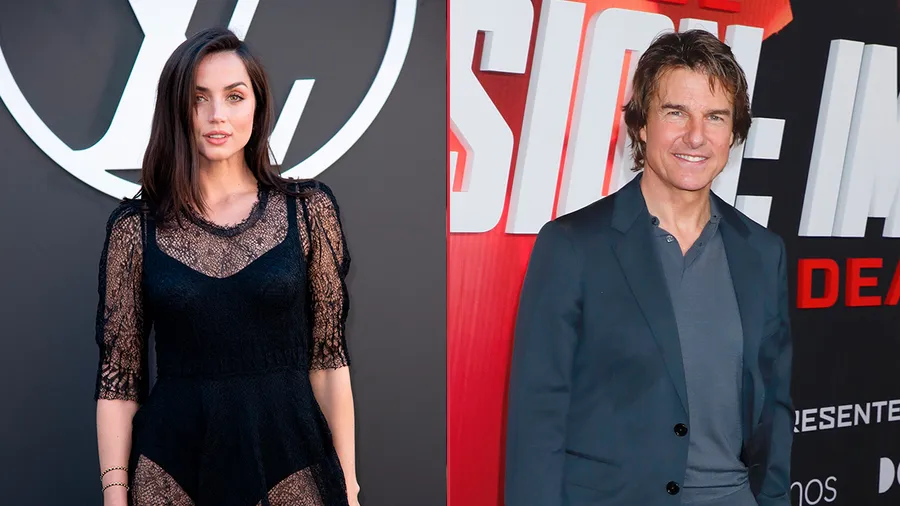 Ana de Armas y Tom Cruise