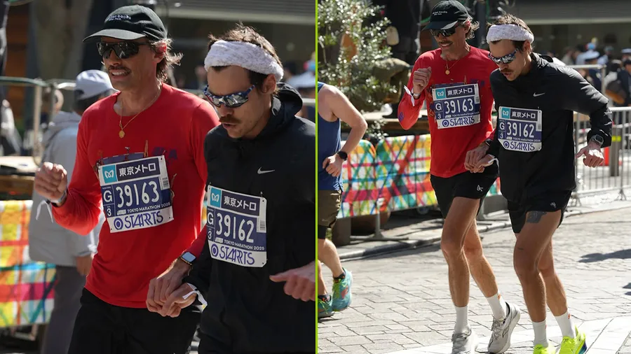 Harry Styles corre el maratón de Tokio en excelente tiempo.