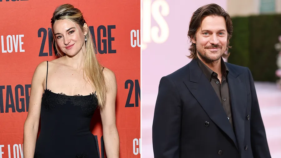 Shailene Woodley y Lucas Bravo.