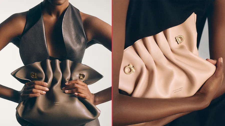Ferragamo se une al trend de las bolsas suaves con su nueva "Soft bag".