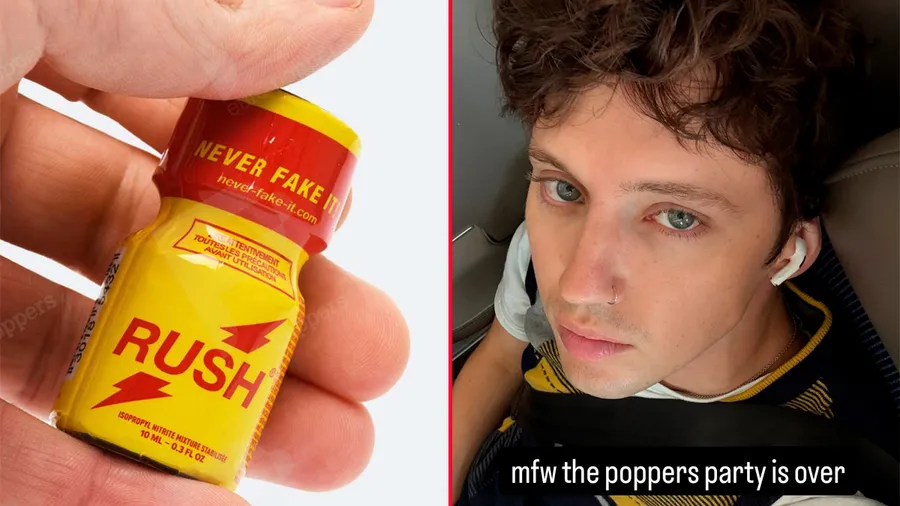 Troye Sivan se muestra afectado por la suspensión de los poppers.