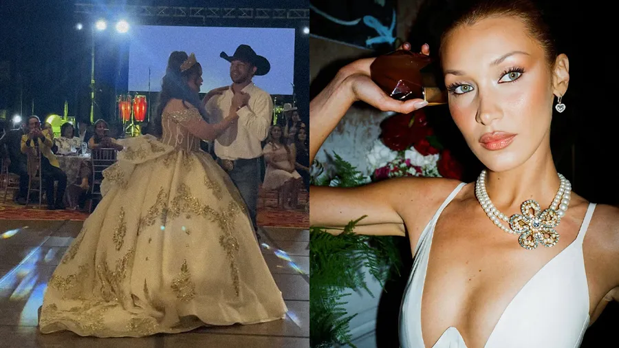 Bella Hadid se convierte en madrina de una quinceañera.
