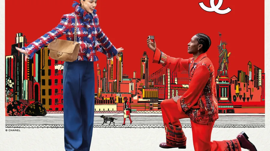 chanel corto asap rocky margaret qualley metiers art 2026 nueva york
