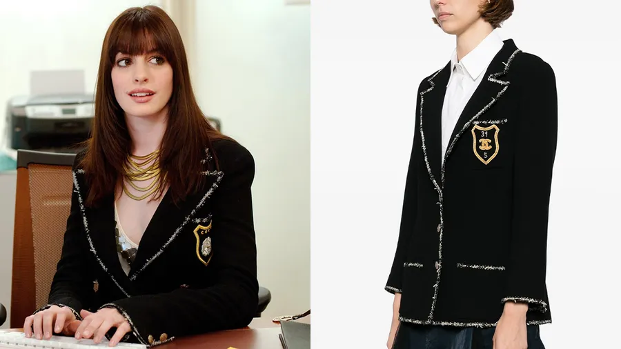 El saco Chanel de Andy Sachs está en venta en Farfecth
