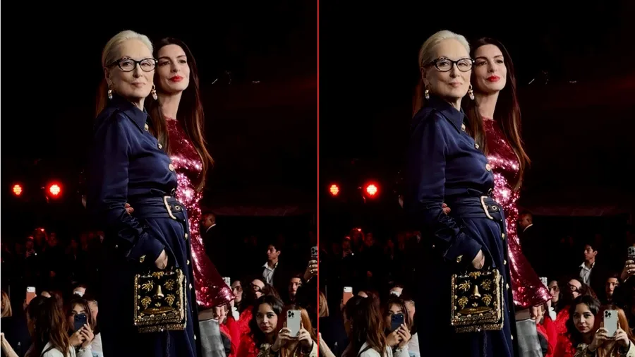 Meryl Streep y Anne Hathaway en la gala de El diablo viste a la moda 2
