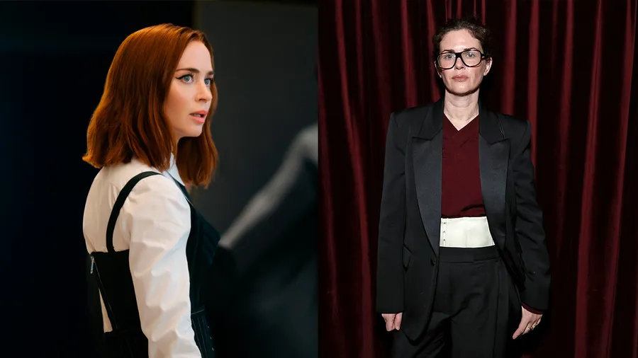 Ella es Leslie Fremar, la verdadera Emily de El diablo viste a la moda
