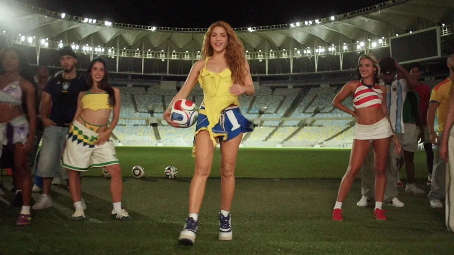 Por tercera vez, Shakira es la encargada de la canción oficial del Mundial