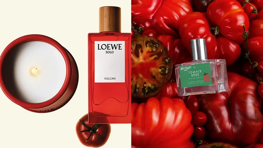 Las hojas de tomate se han convertido en una de las notas más inesperadas de la perfumería contemporánea.