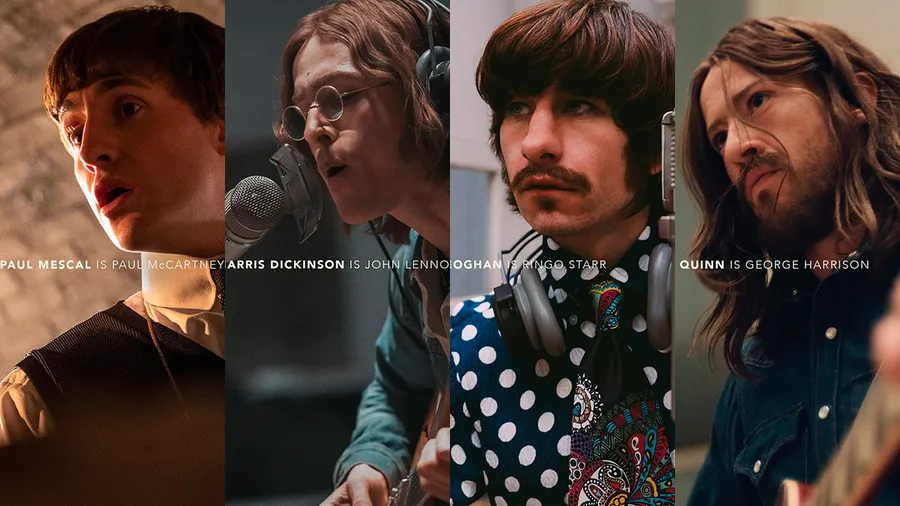 Las primeras imágenes oficiales de los Beatles ya están aquí
