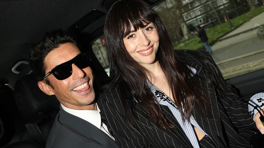 Zuria Vega y Alberto Guerra en el desfile de Dolce&Gabbana