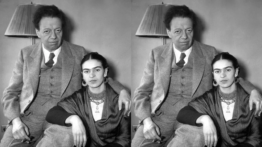 Diego Rivera y Frida Kahlo