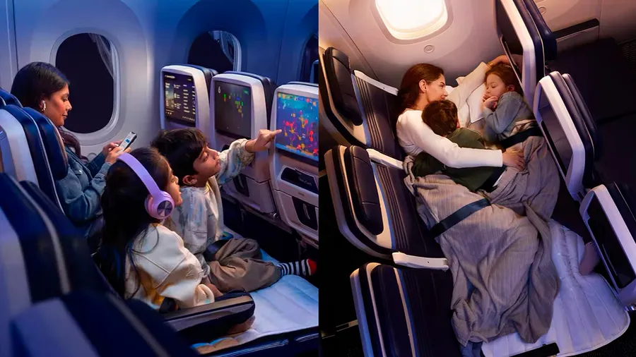 "Relax Row" de United Airlines