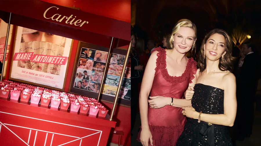 Cartier celebra 20 años de Marie Antoinette de Sofia Coppola