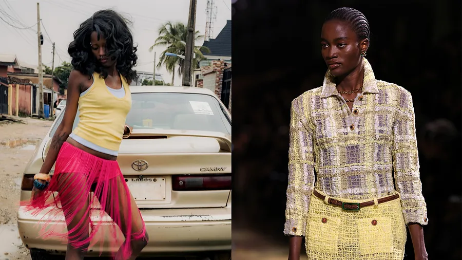 Rachel Ojuromi camina en la pasarela de Chanel Spring/Summer 2027