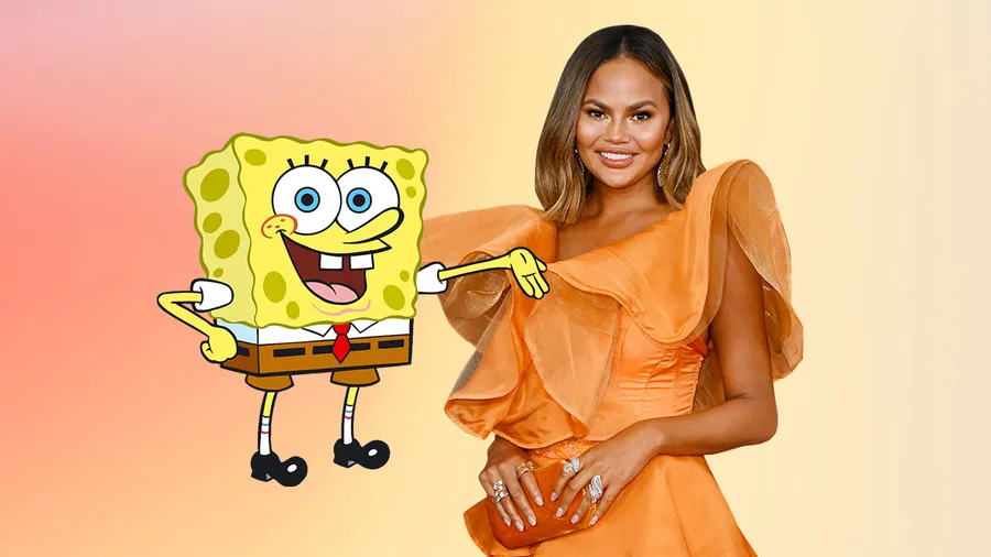 Chrissy-Teigen--bob-esponja