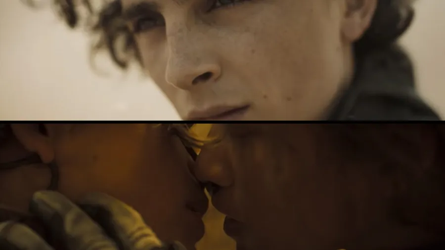 Timothée Chalamet y Zendaya.