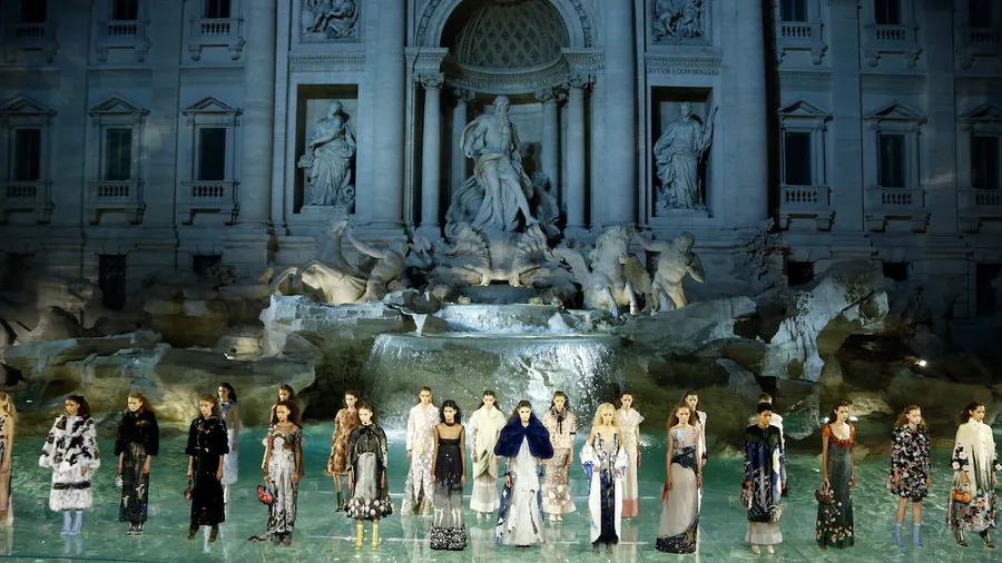 Fendi Roma 90 Years Anniversary - Fashion Show