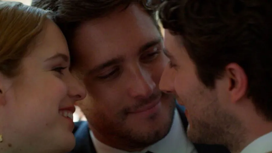 Naian Norvind, Diego Boneta y Darío Yazbek en Nuevo Orden.