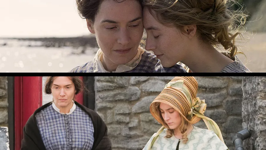Kate Winslet y Saoirse Ronan en Ammonite.