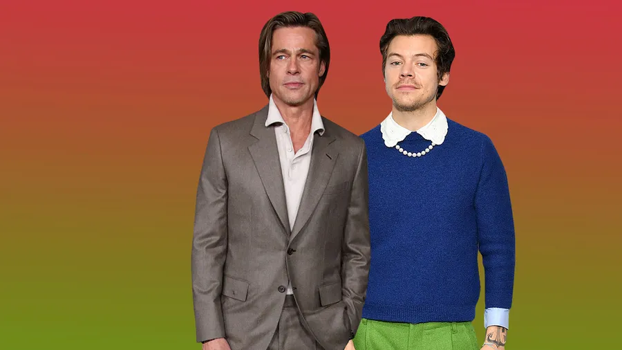 Brad Pitt y Harry Styles